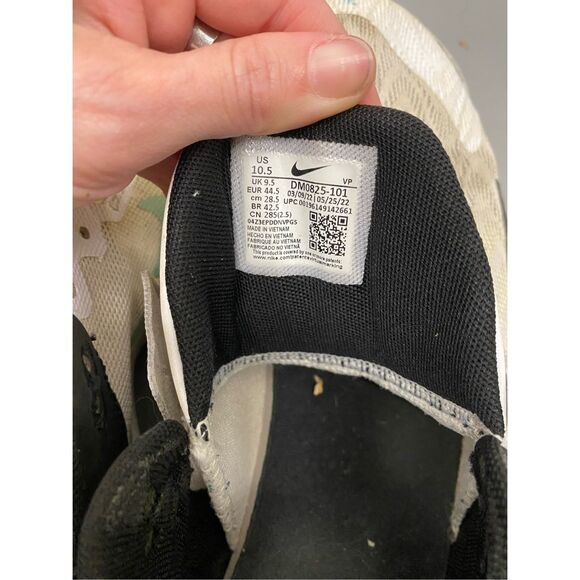 Nike Giannis Immortality 2 Victoria Falls Sneakers, White Tennis Shoes, Sz 10.5 - Picture 9 of 12